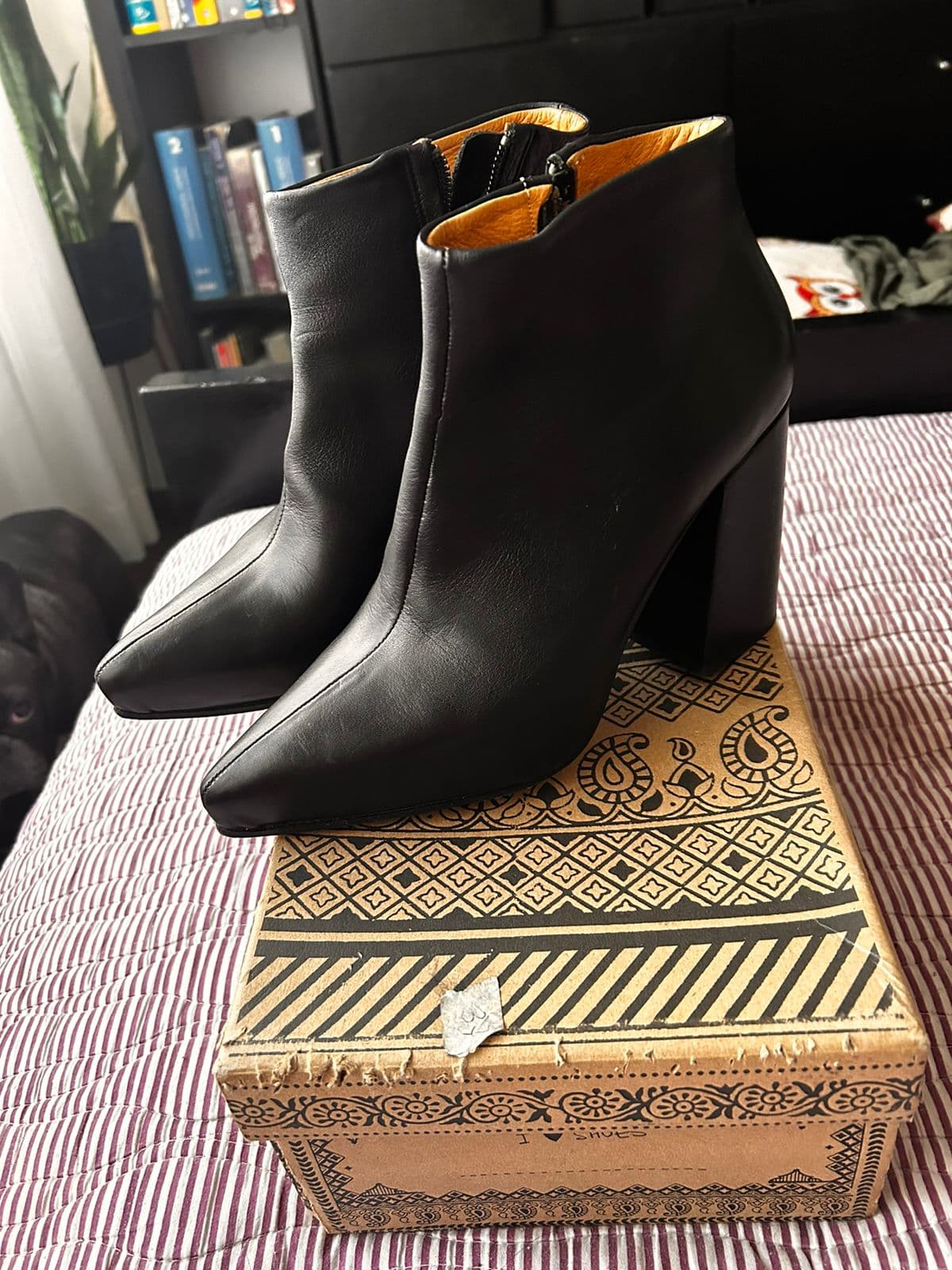 Botas de cuero María cher poco uso