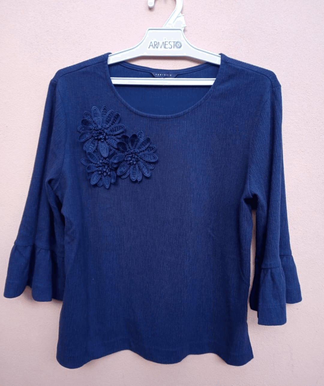 Remera tipo sweater (tela abrigada para media estación) Portsaid