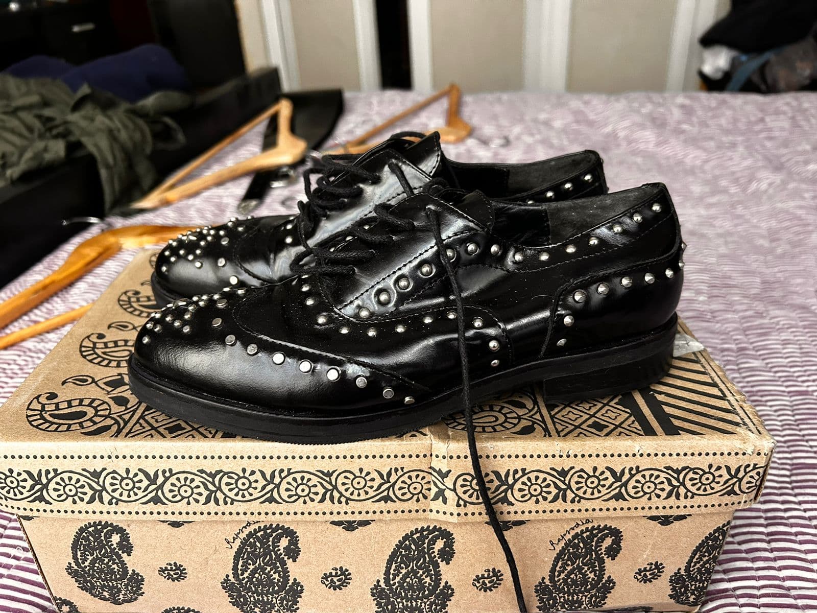 Zapatos de cuero marca Rapsodia