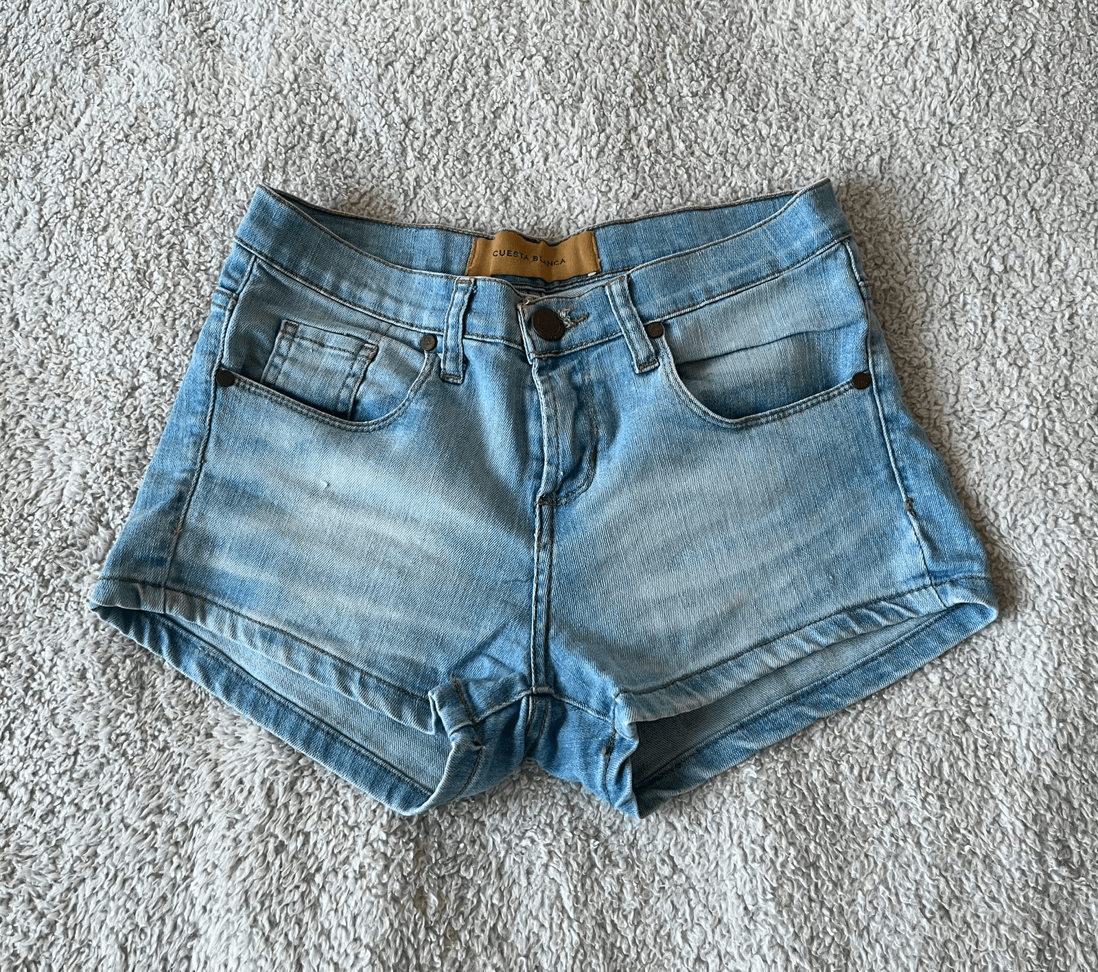 Short jeans Cuesta Blanca tiro bajo