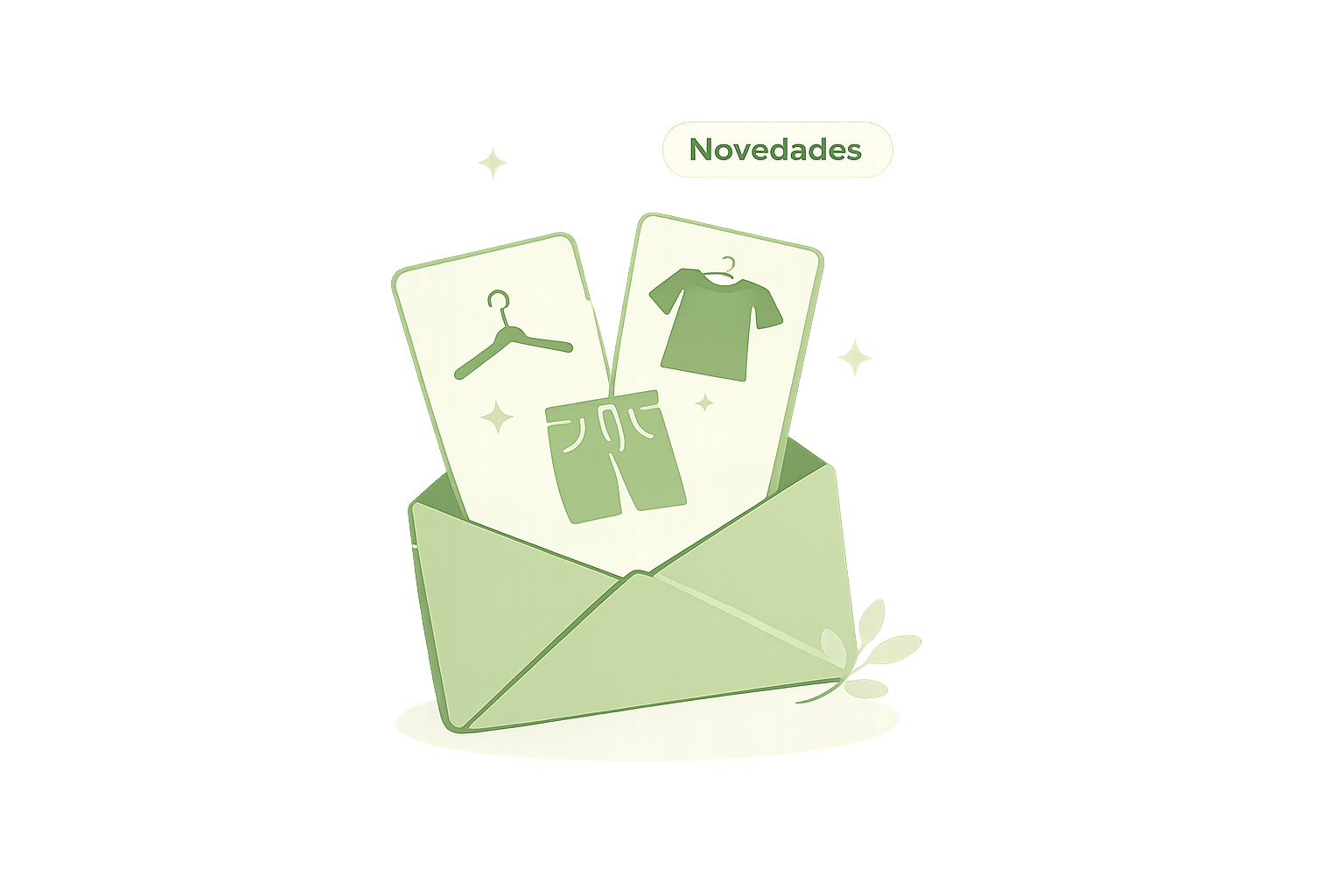Ilustración de novedades del catálogo